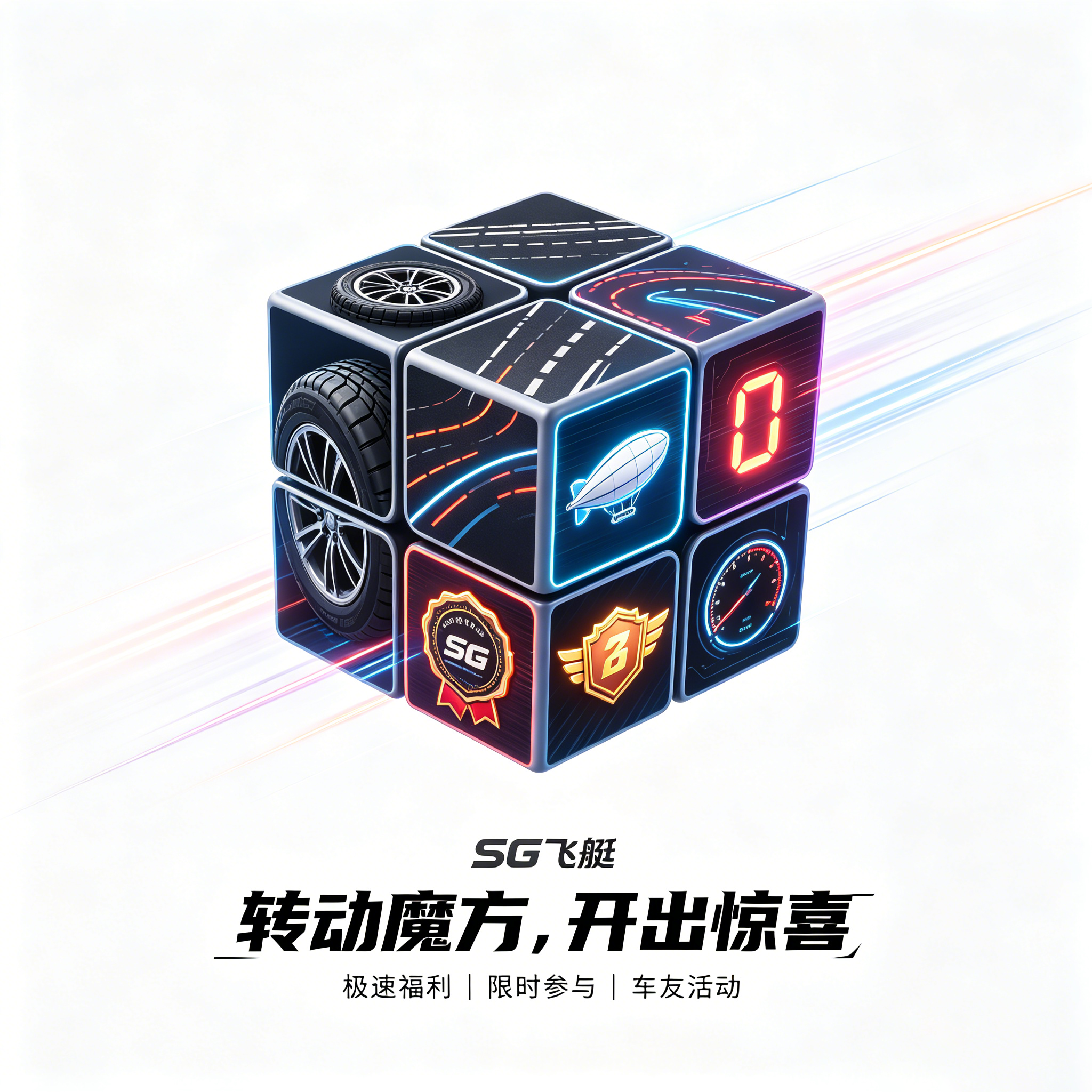 SG飞艇：流光竞速盲盒